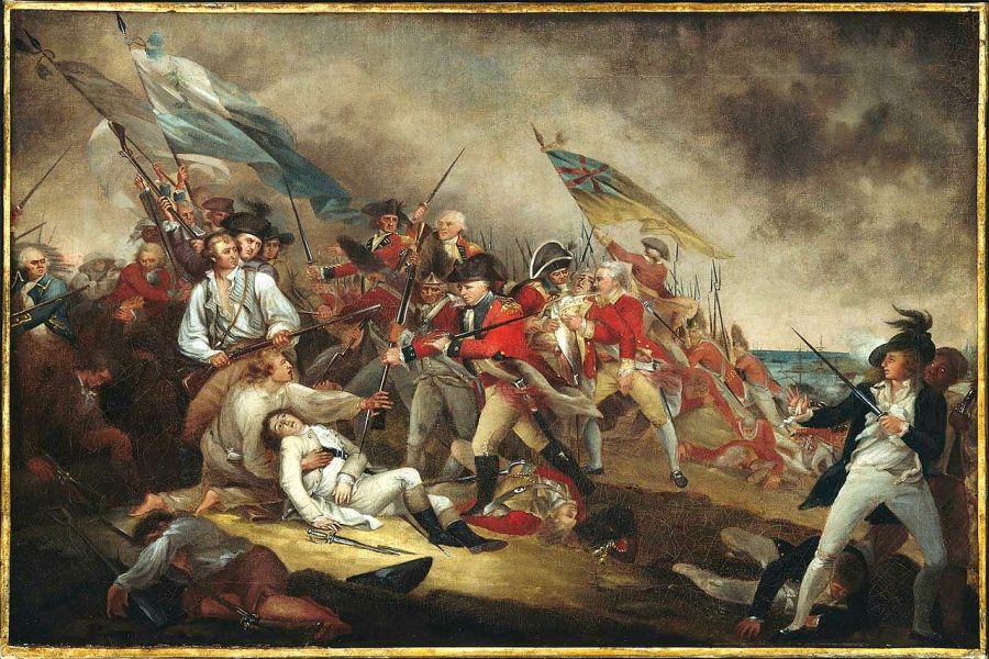 The death of general warren at the battle of bunker hill 5beba90fc211de190f544cb82b3db180