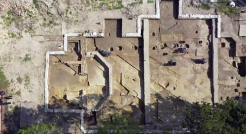 Inside the excavation of one of the 1st Black churches in US