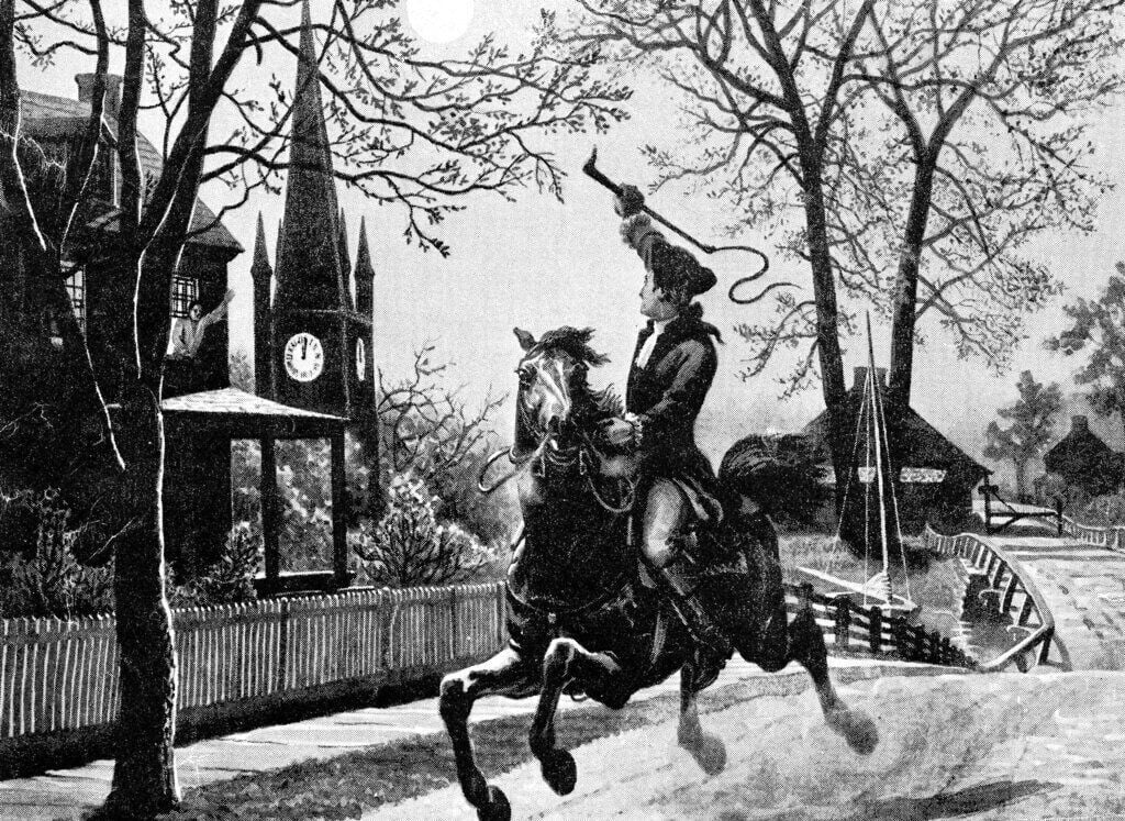 2 lights to shine at tower near Reading to commemorate Paul Revere’s historic ride