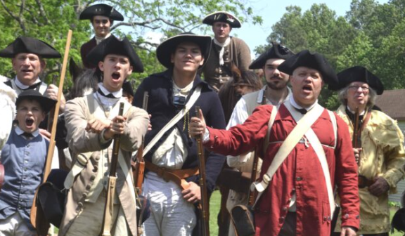 Patrick Henry appears at The Ordinary