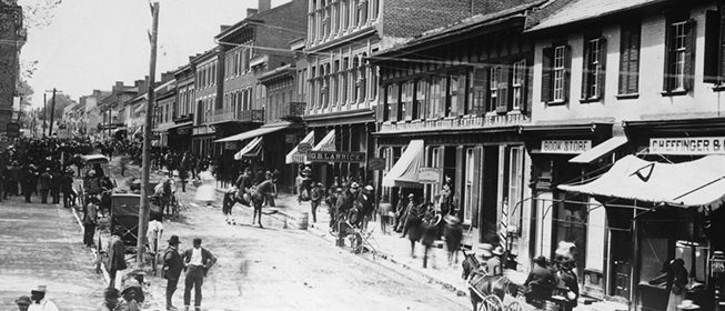 RHS Main Street Lexington ca.1890